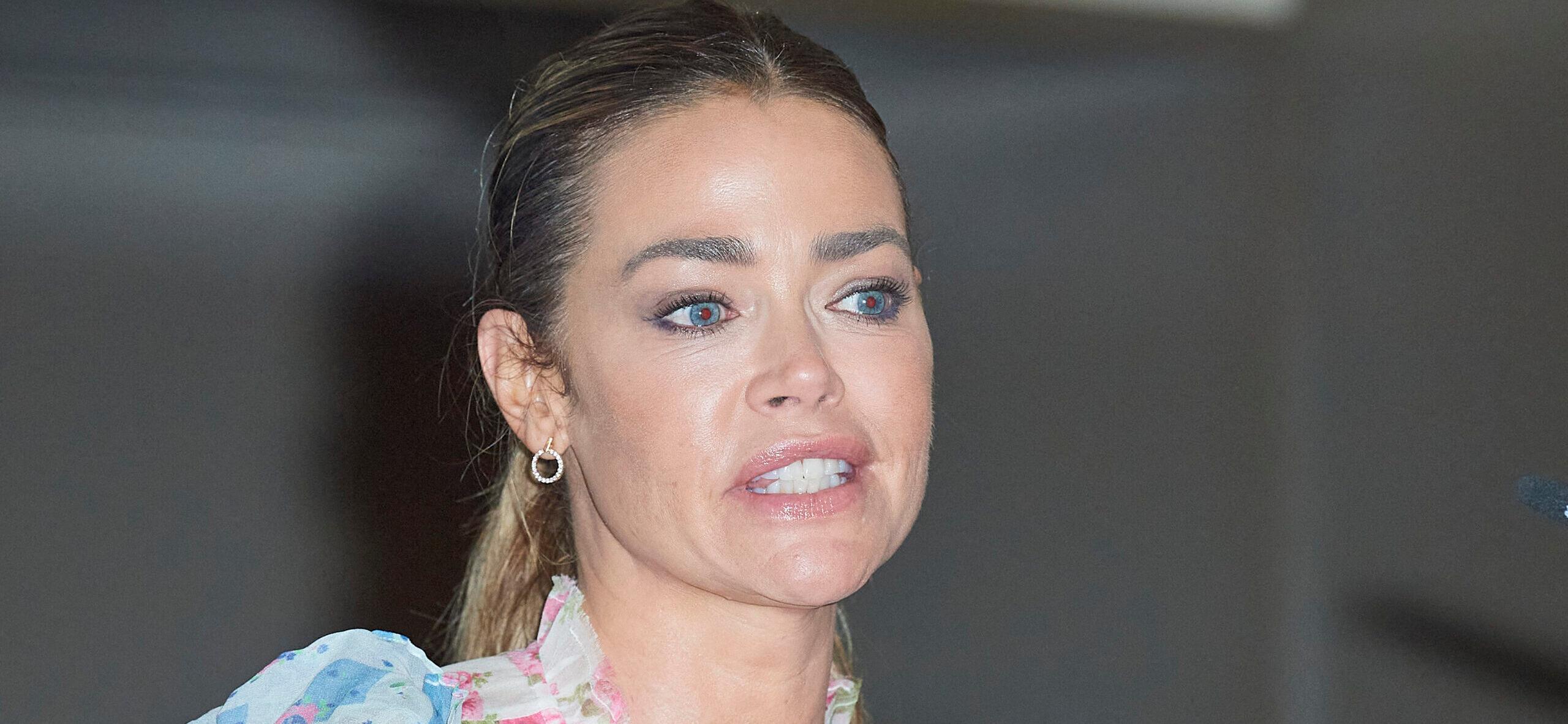 Denise Richards at 'Glow and Darkness' Madrid photocall