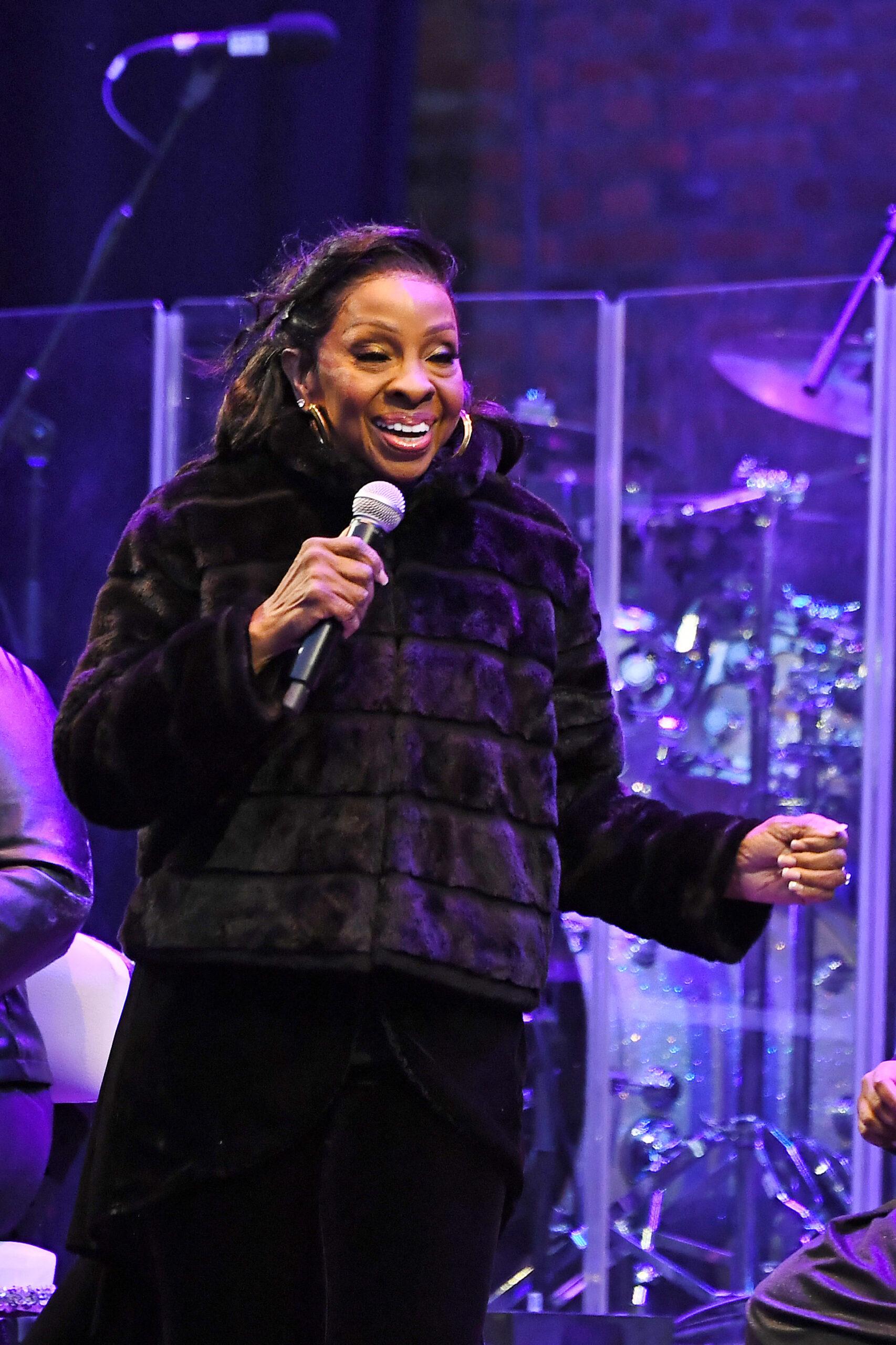 Gladys Knight performing at Hampton Court Palace