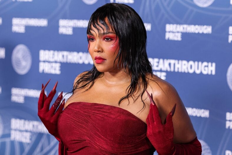 Lizzo at the 11th Annual Breakthrough Prize Ceremony 2025
