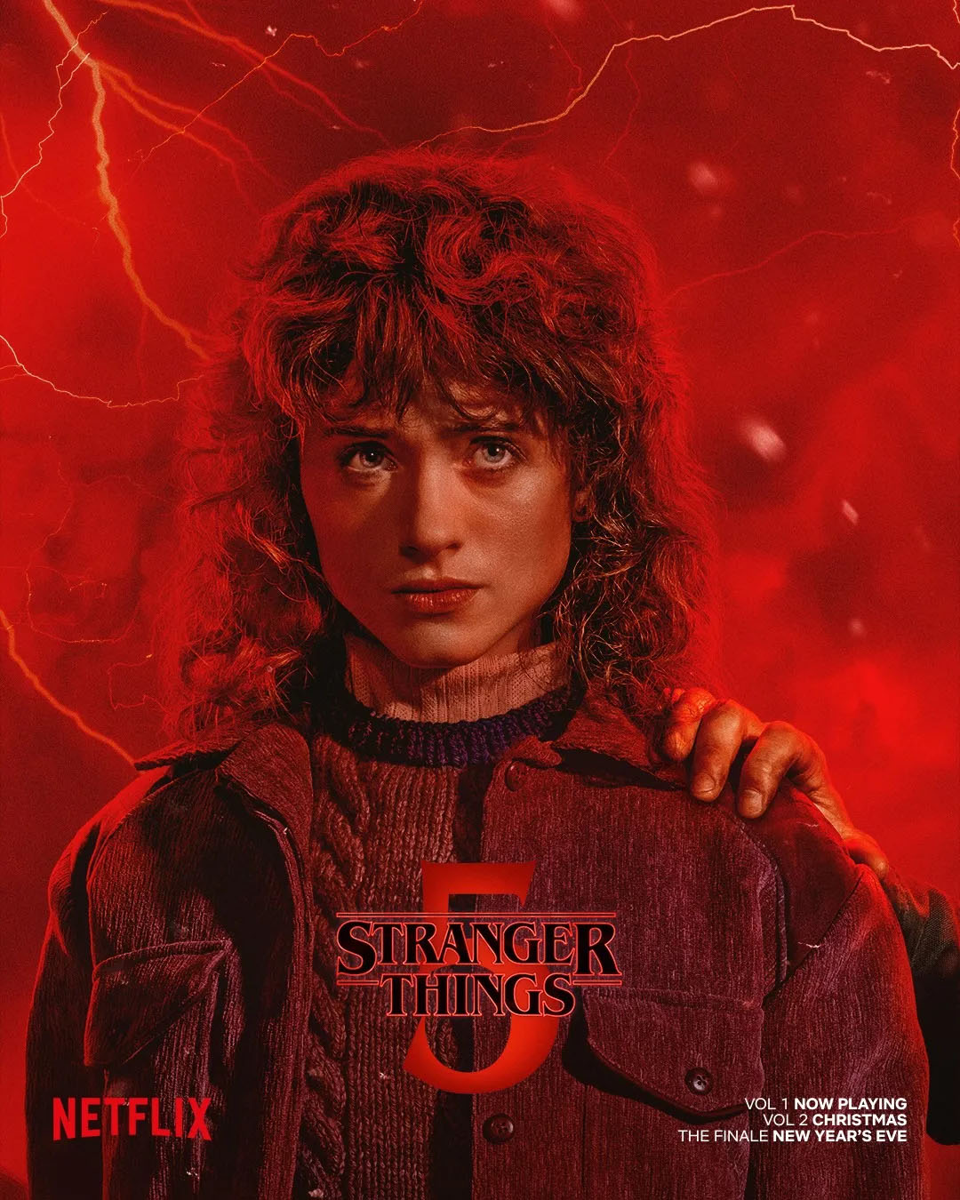 Natalia Dyer as Nancy Wheeler in Stranger Things season 5