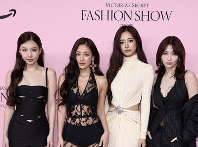 周子瑜火辣女神造型現身維密紅毯！志效超美透視裙　 4成員氣場全開