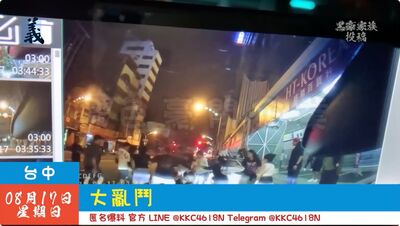 台中「東協廣場」深夜大亂鬥！　4移工慶印尼國慶鬥毆