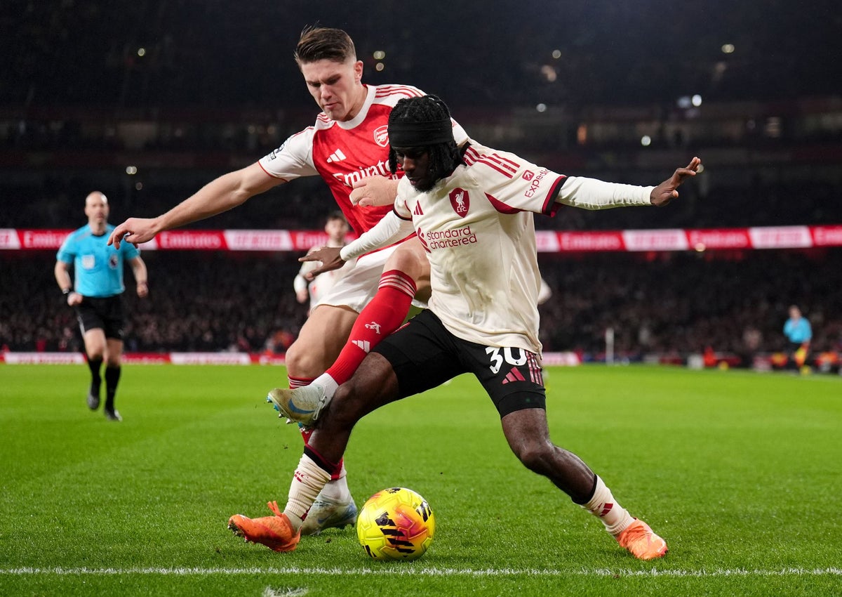 Gyokeres was a passenger against Liverpool (John Walton/PA Wire)