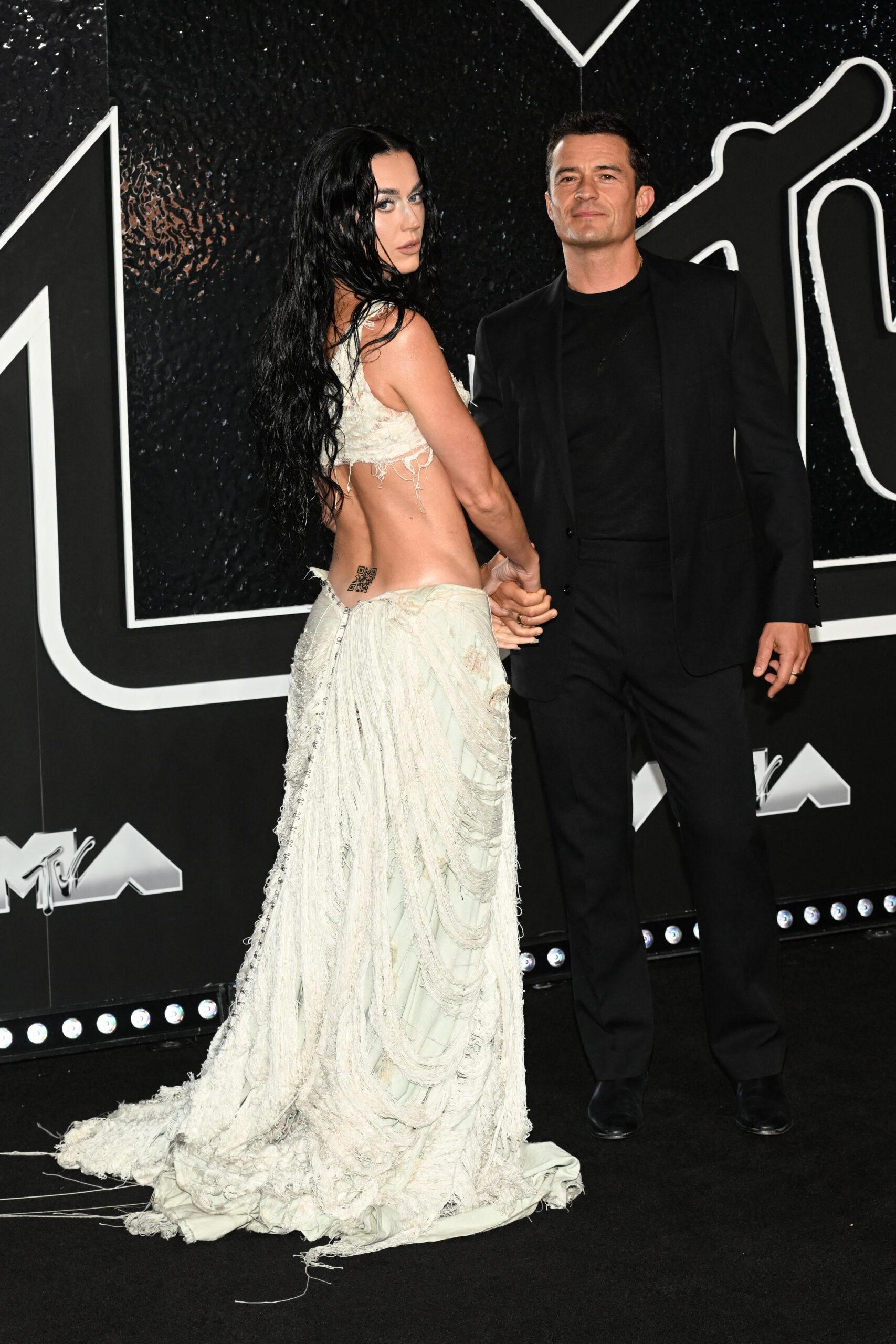 Katy Perry and Orlando Bloom at the 2024 MTV Video Music Awards