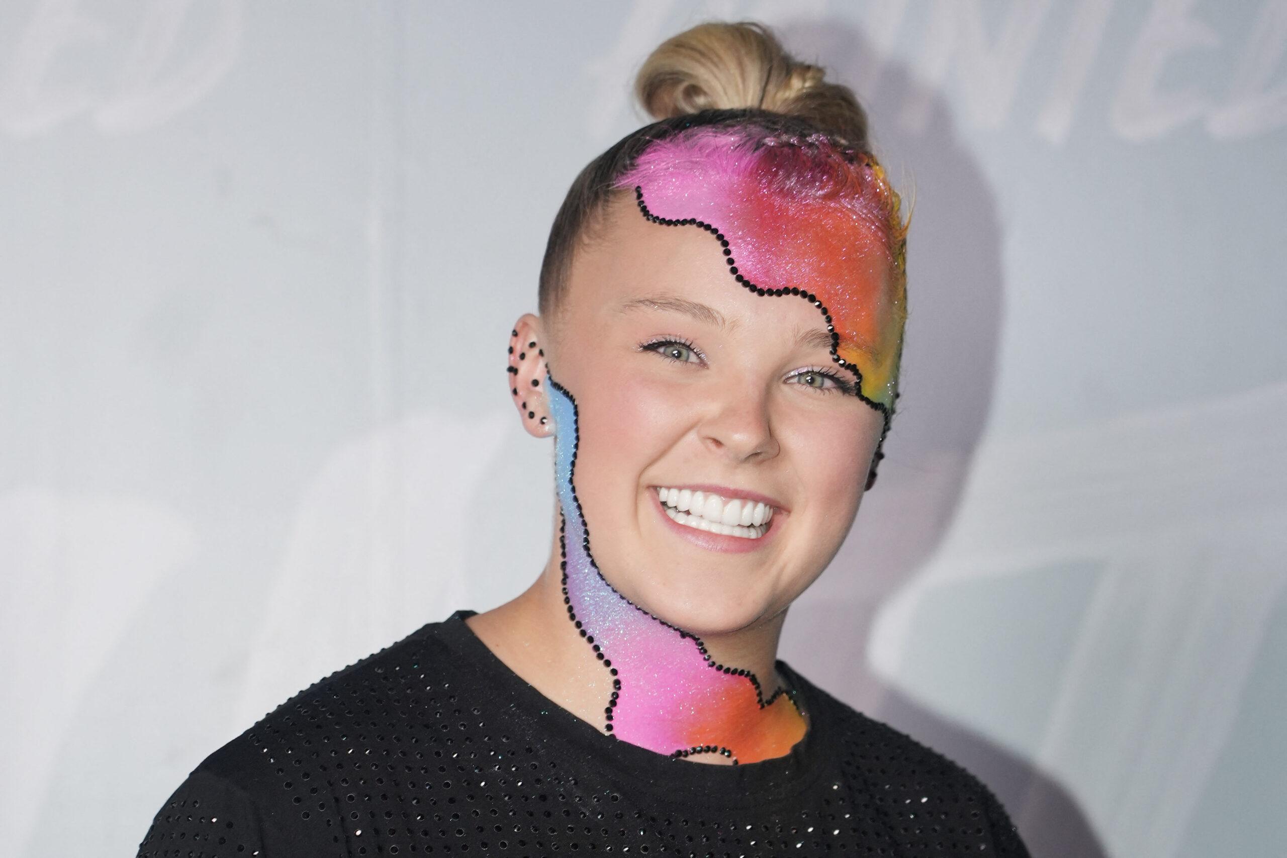 Performer JoJo Siwa arrives at the Launch Party of the "Painted" Line of Makeup by James Charles