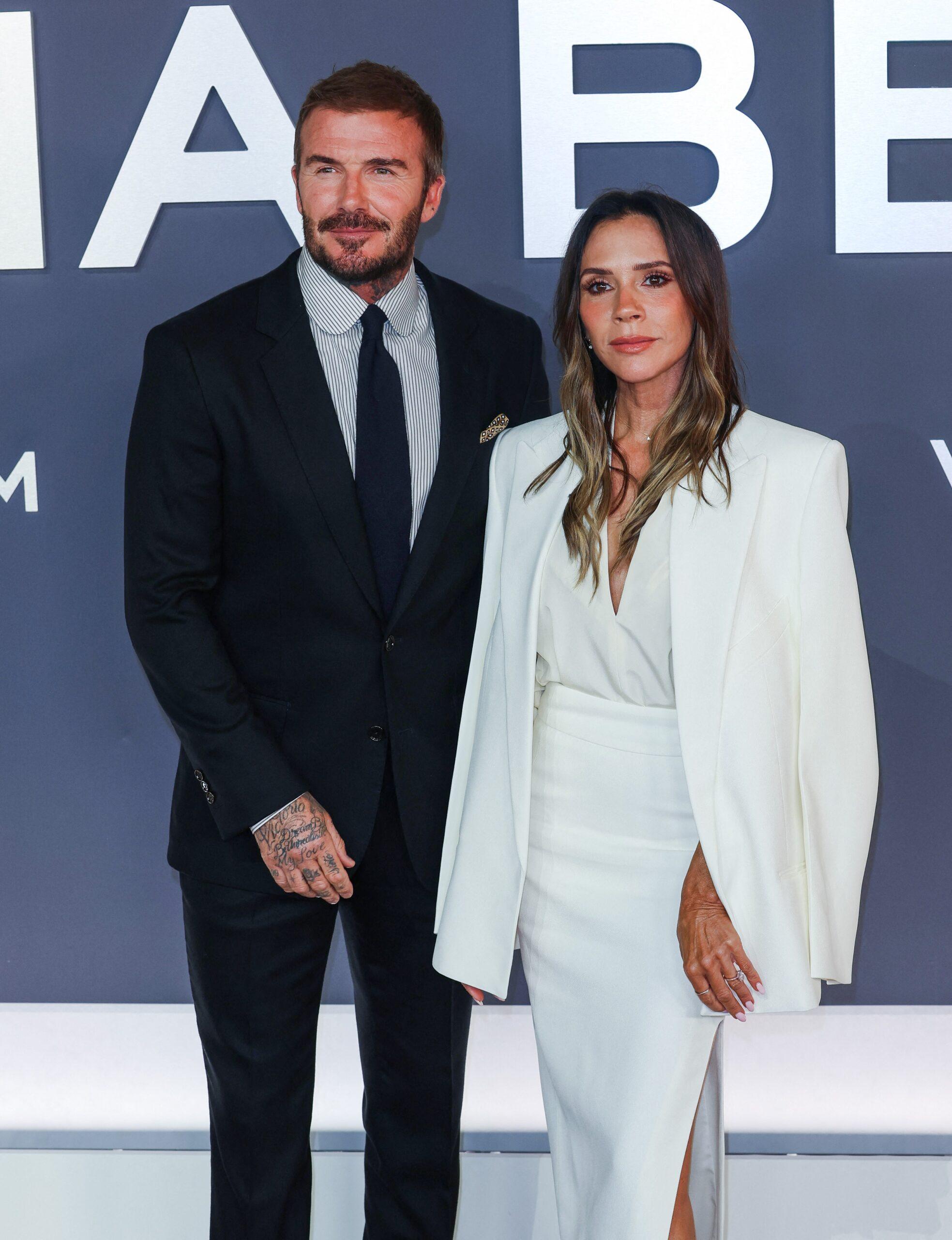David Beckham at ''Victoria Beckham'' World Premiere In London, UK