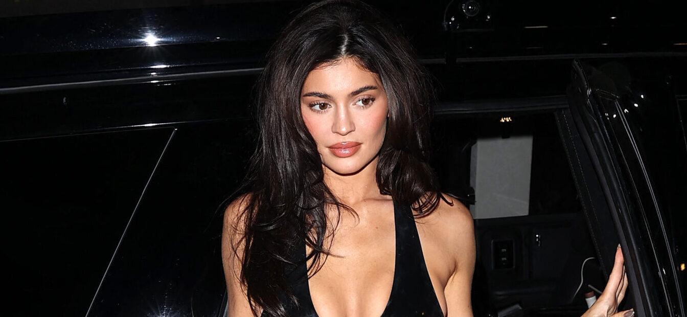 Kylie Jenner seen arriving for the launch of her new sprinter vodka and soda alcoholic beverage. 21 Mar 2024 Pictured: Kylie Jenner. Photo credit: TheRealSPW/ MEGA TheMegaAgency.com +1 888 505 6342 (Mega Agency TagID: MEGA1114030_004.jpg) [Photo via Mega Agency]