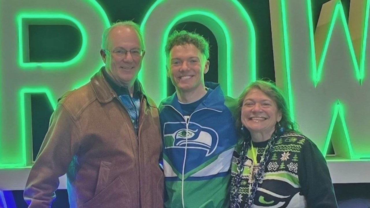 The son of the Portland-based The Fields Bar and Grill is in the Super Bowl, performing as a dancer with the Seahawks.
