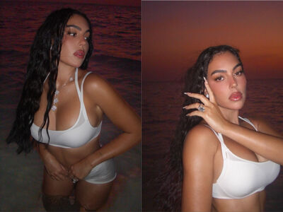 C羅未婚妻捨1.5億求婚戒　戴梵克雅寶幸運草珠寶配性感運動服