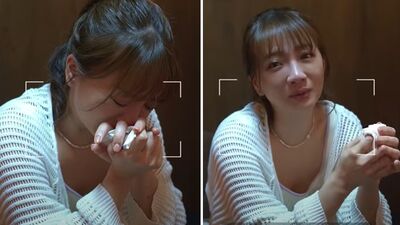 玉兔「花光人生積蓄」哭了！投入黑洞原因曝 捧超大孕肚：有夠慌張