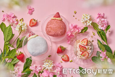 雪系町首創「生甜甜圈草莓大福」　門市IG打卡可現折30元