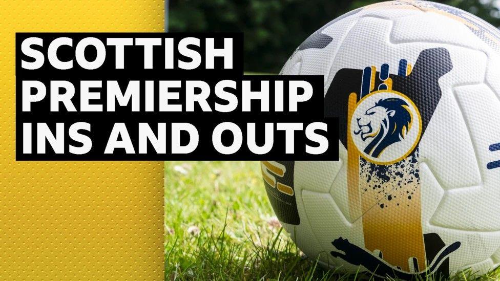 Scottish Premiership ins and outs graphic