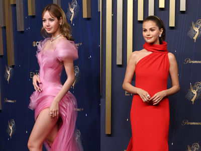 Lisa首登艾美獎紅毯變夢幻公主超仙！小天后賽琳娜LV訂製禮服氣勢十足