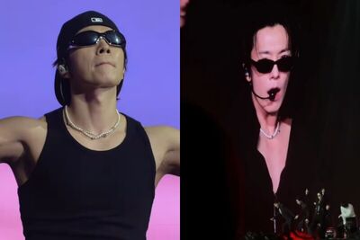 Super Junior演唱會東海項鍊找到了！珍珠＋LV標誌超美細節一次看