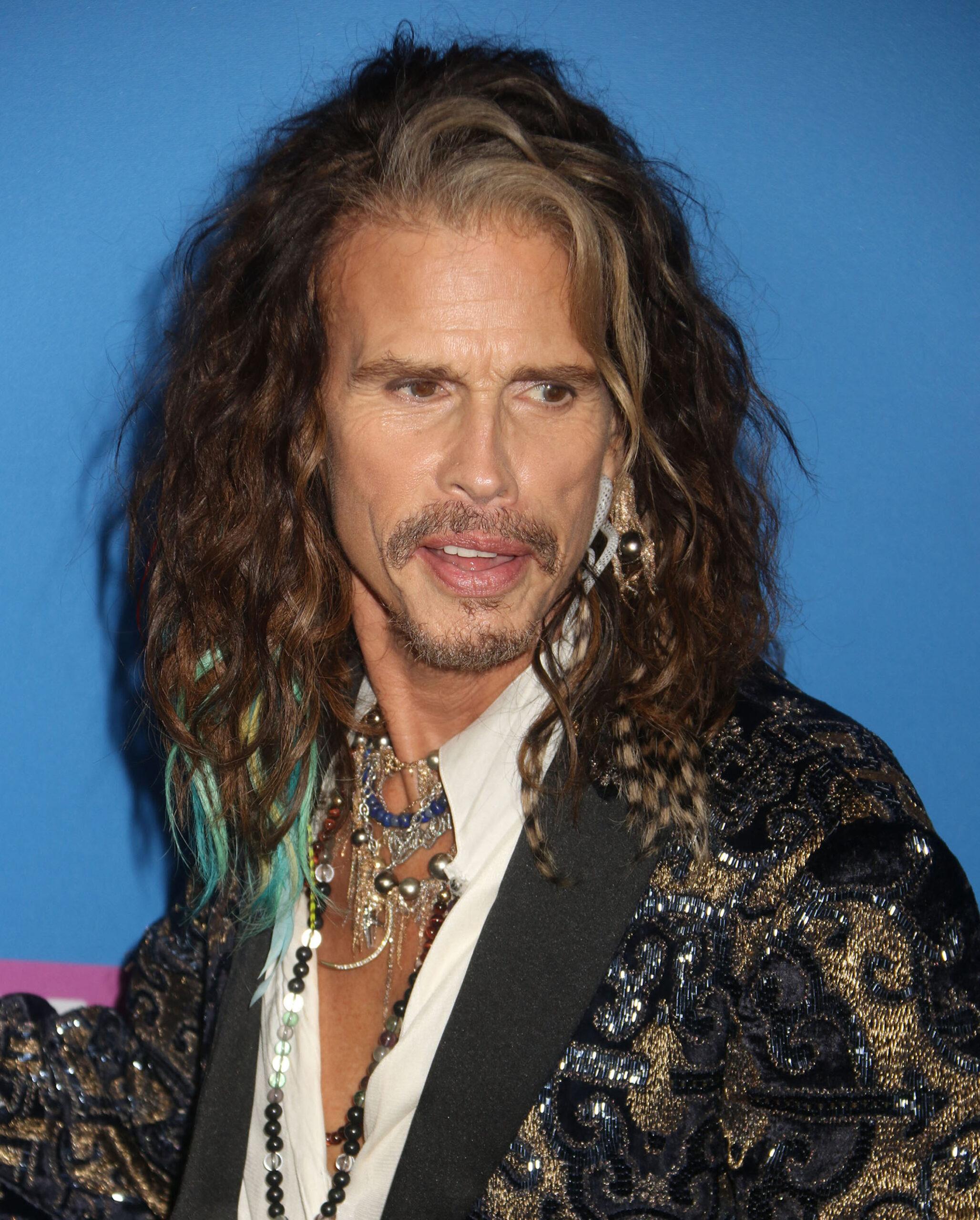 Steven Tyler at the 2018 MTV 'VMAS'