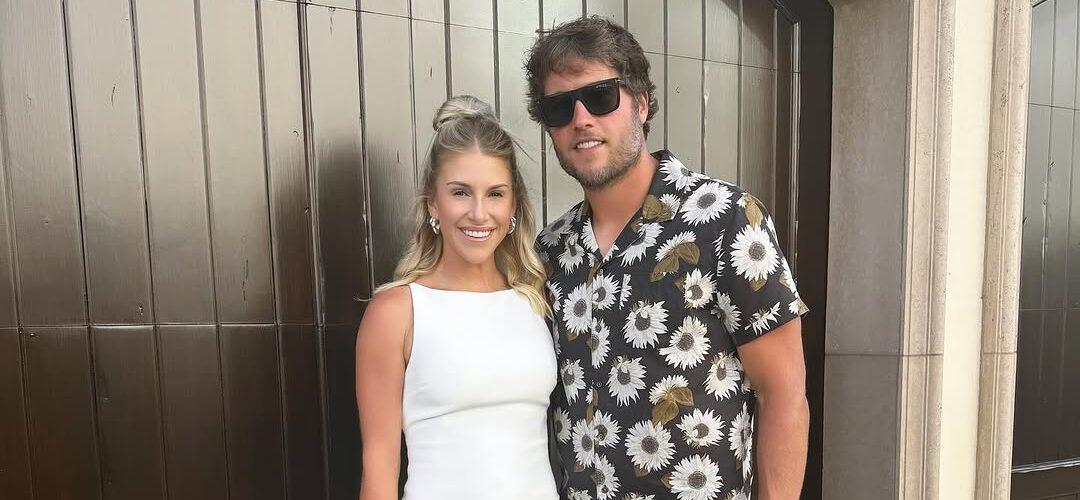 Photo of Matthew Stafford and wife Kelly Stafford.