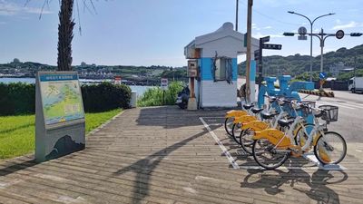 北海岸騎行更便利！新北YouBike新增7站　石門婚紗廣場最吸睛