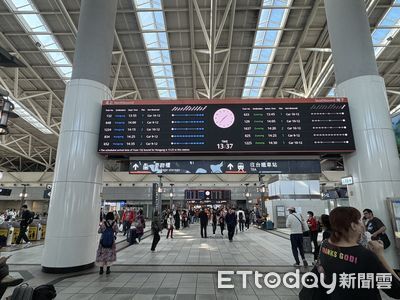 快訊／高鐵列車疑有爆裂物！高鐵144車次左營站突延誤10分鐘發車