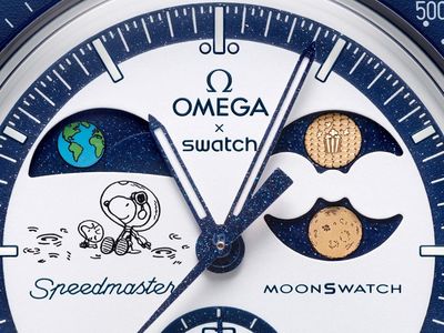 只賣一天的Swatch史努比錶又來了　月相的爆米花呼應「玉米月」