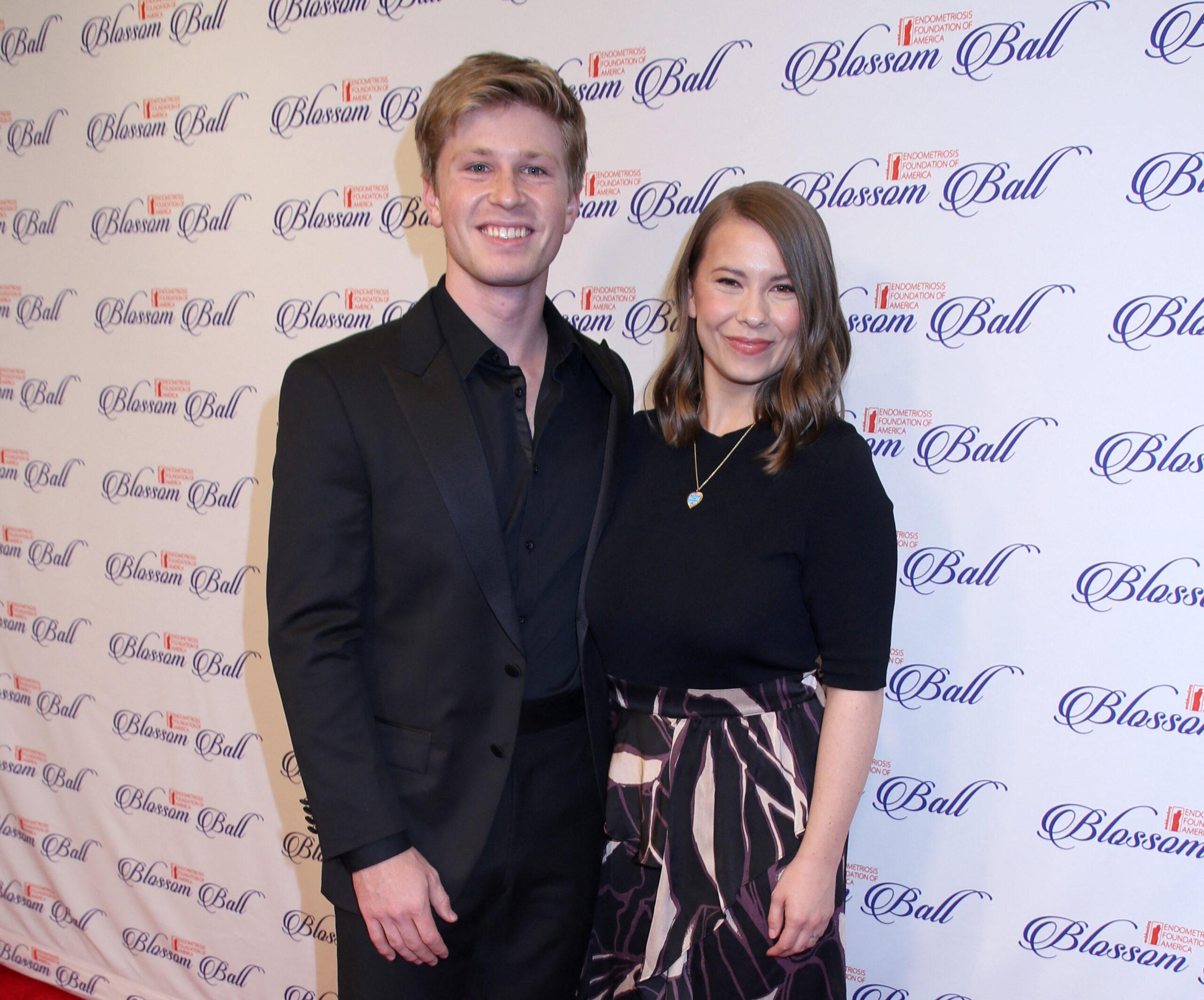 Bindi Irwin and Robert Irwin at Endometriosis Foundation of Americas Blossom Ball