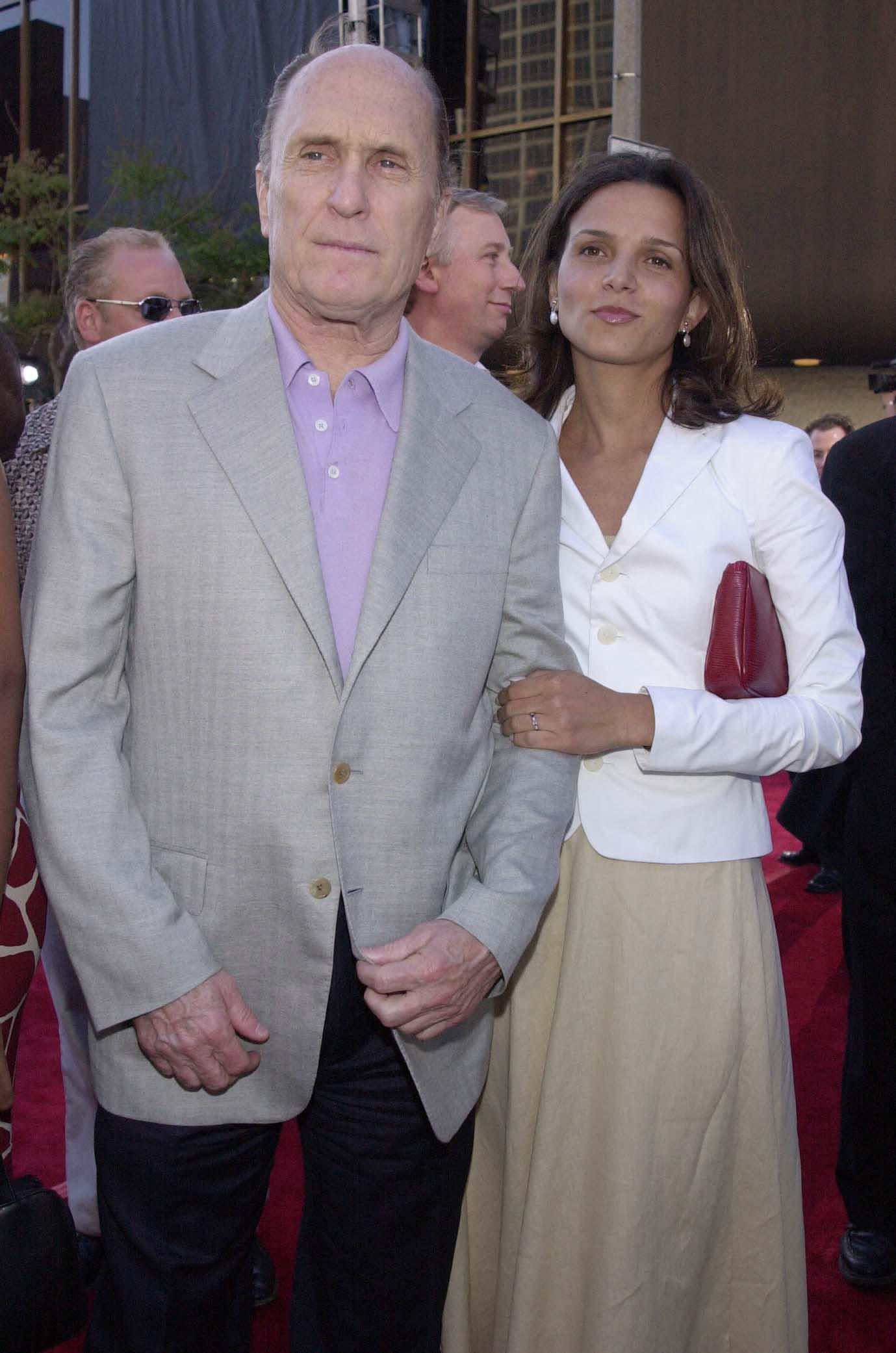 Robert Duvall With wife Luciana Pedraza 