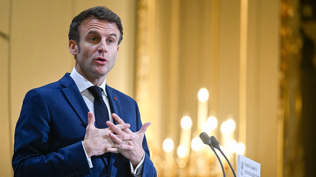 法国总统：欧洲已准备好向乌克兰提供安全保障