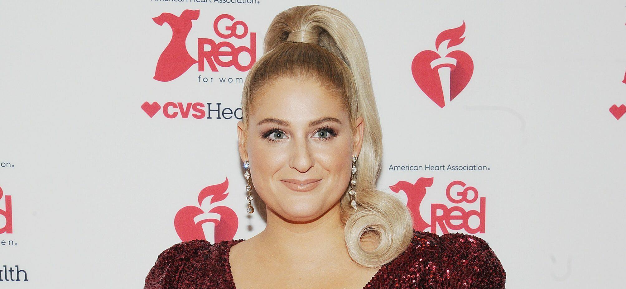 Meghan Trainor appears at American Heart Association's Go Red for Women