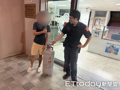 台東海邊咖啡店瓦斯桶被偷　警鷹眼建功！1小時就逮「護腰賊」