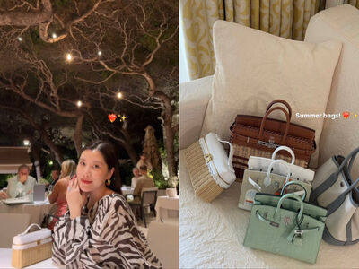 「大馬最美千金」帶逾500萬愛馬仕包遊歐　夢幻柏金包現蹤