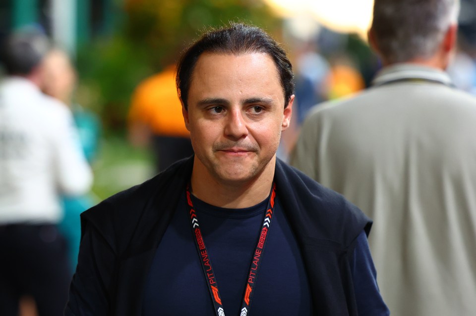Felipe Massa stands in the paddock during practice ahead of the F1 Grand Prix of Singapore at Marina Bay Street Circuit in Singapore, Singapore, on September 20, 2024. (Photo by Morgan Hancock/NurPhoto via Getty Images)