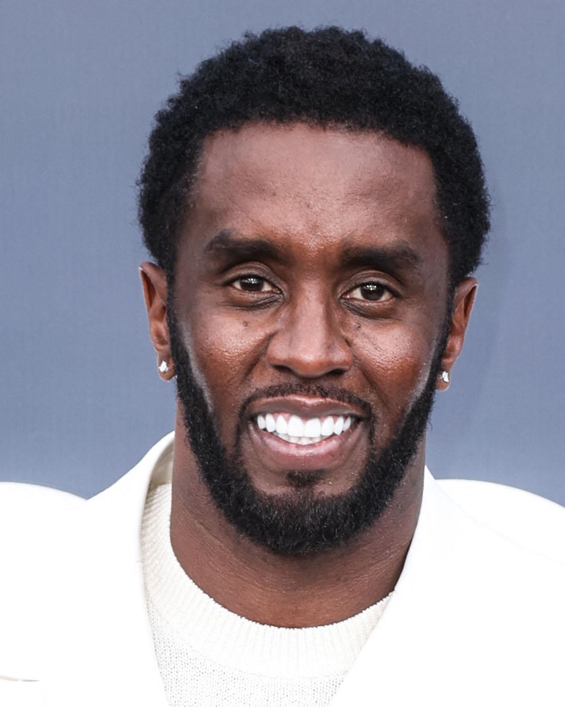 Diddy smiling