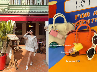 「大馬最美千金」愛馬仕包長輪子　俏皮設計掛自家唇油罐吸睛