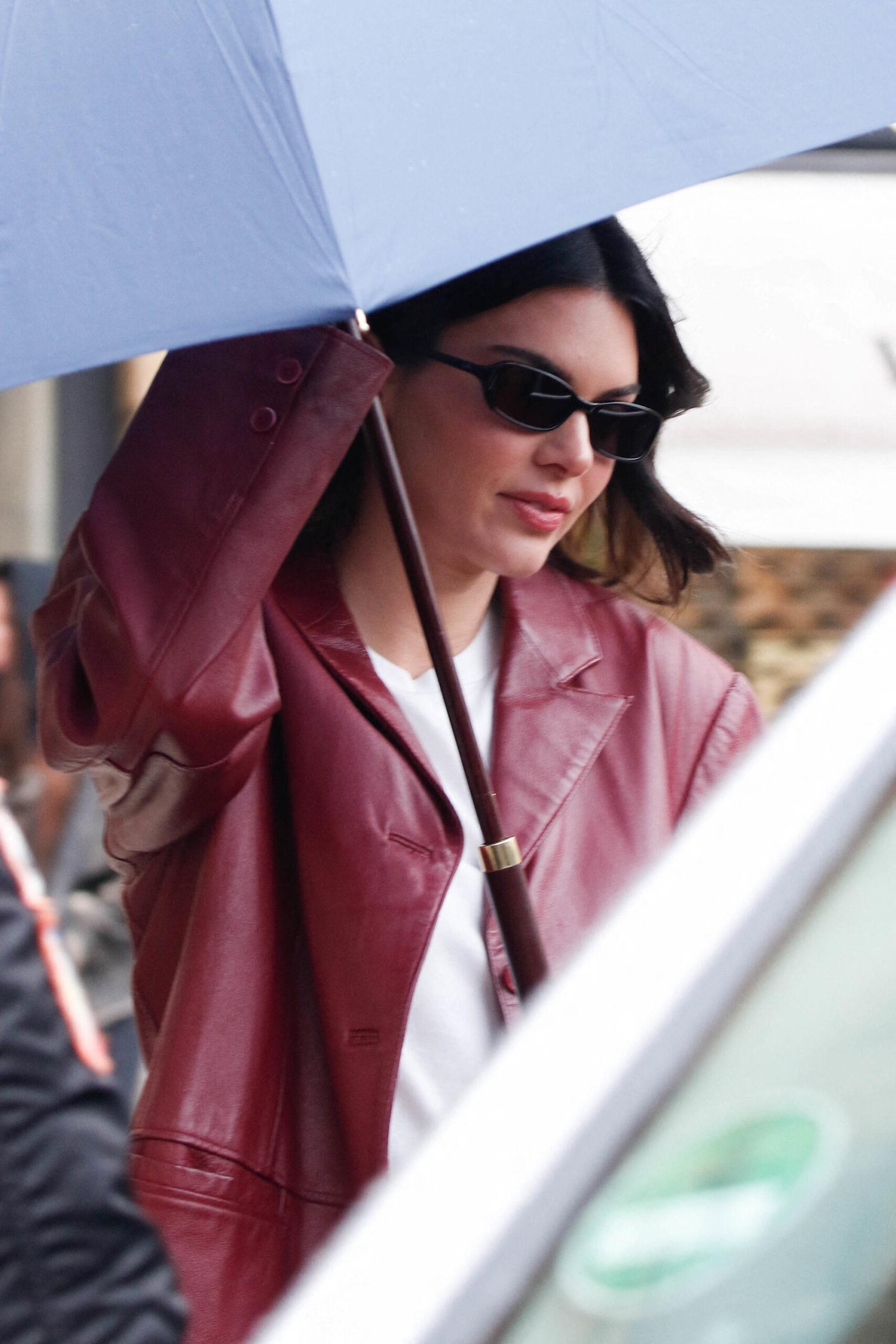 Kendall Jenner leaving Hotel d Evreux after shooting for Oreal in Paris