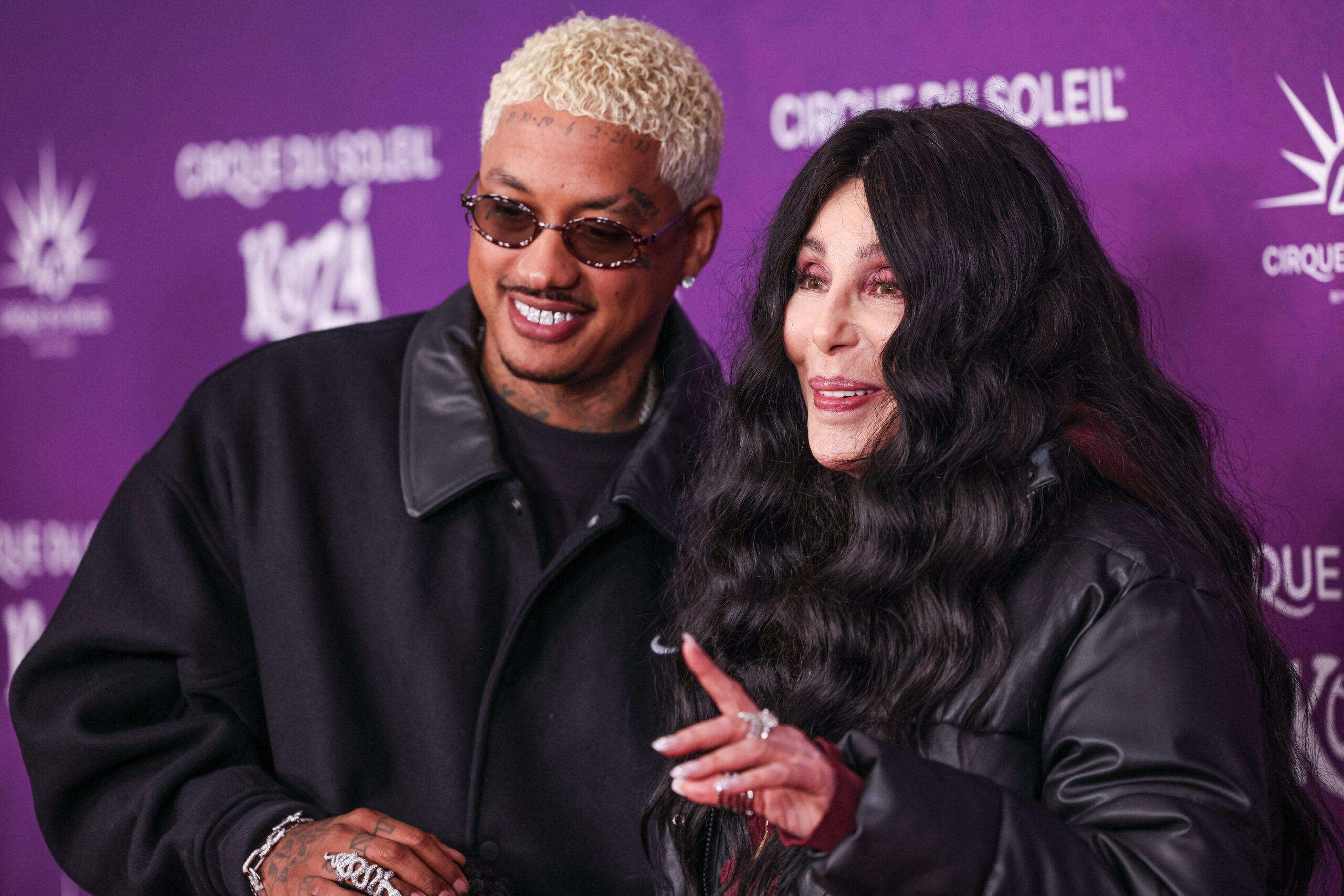 Alexander Edwards and Cher at Cirque du Soleil's 'KOOZA' Red Carpet Premiere