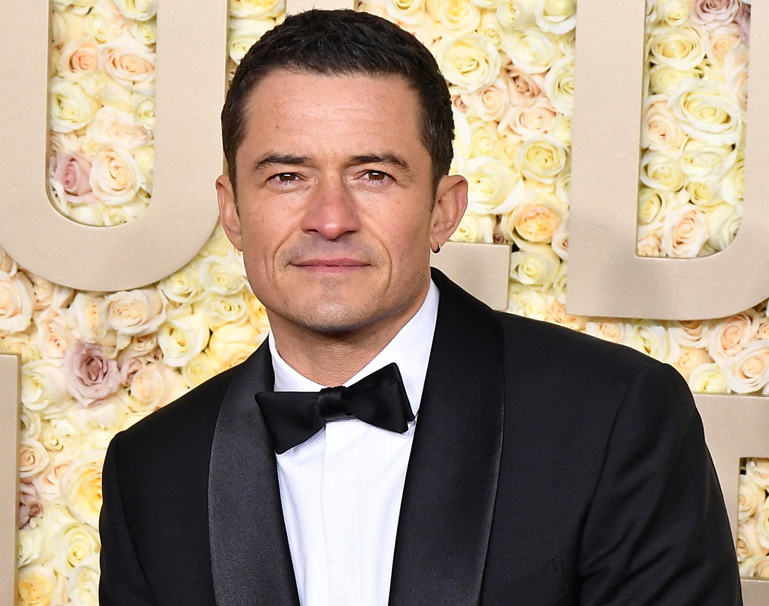 Orlando Bloom at the 81st Annual Golden Globe Awards