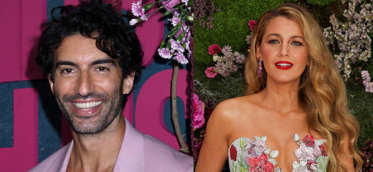 Justin Baldoni (left) Blake Lively (right)