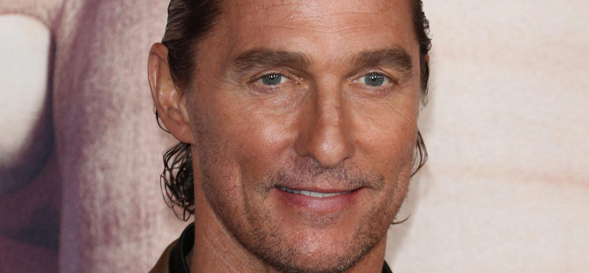 Matthew McConaughey at Sing 2 Premiere