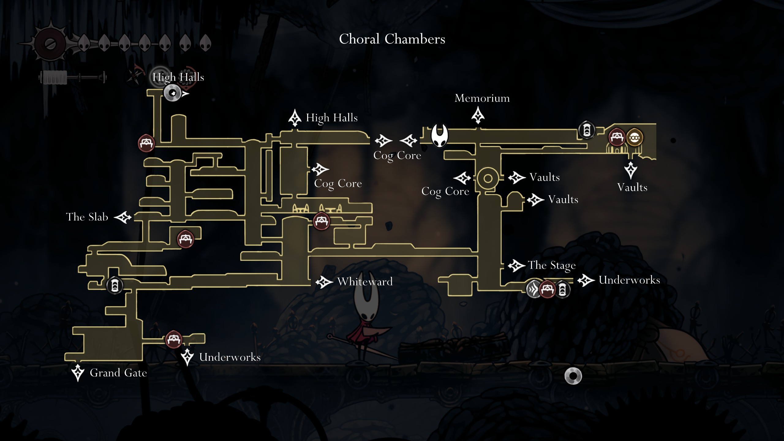Hollow Knight: Silksong Passing of the Age - The Cradle entrace