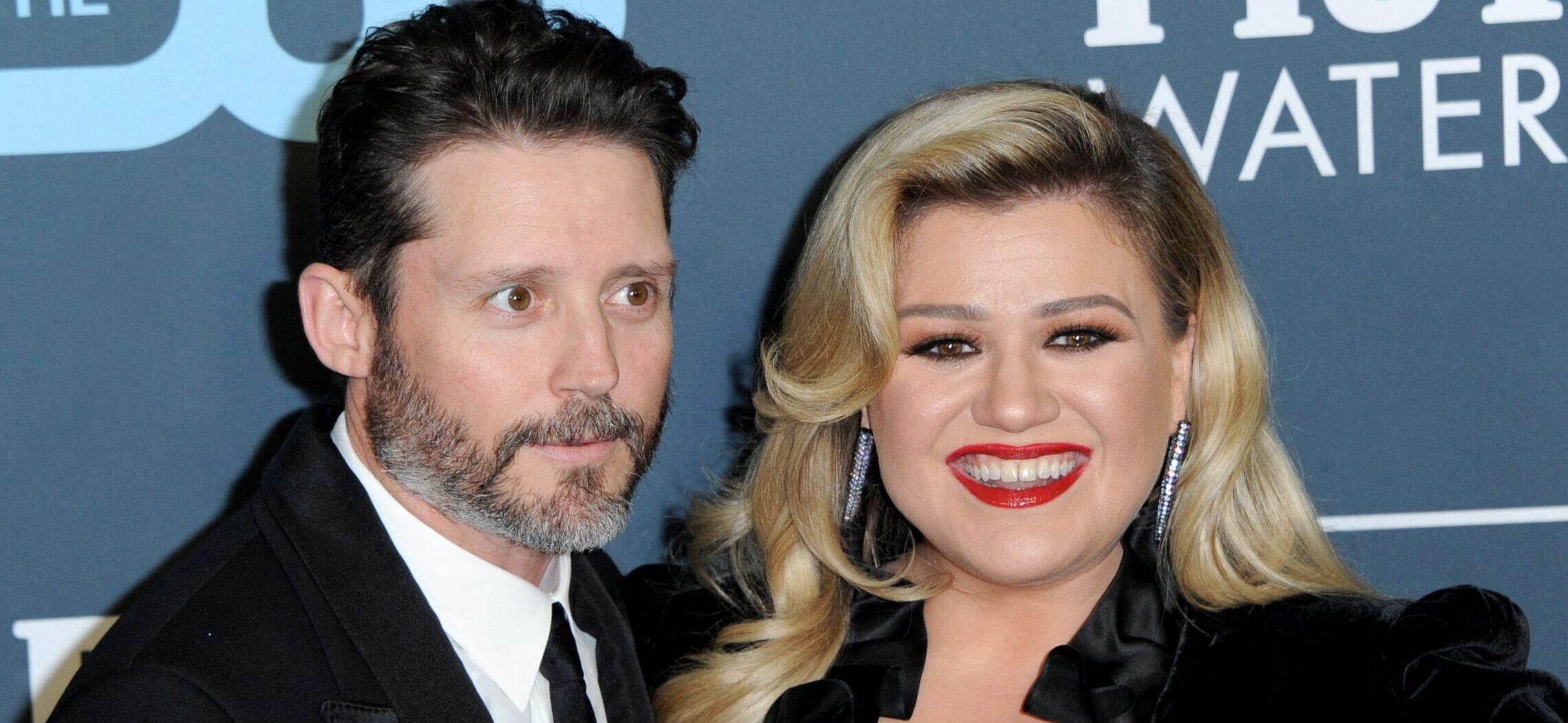 Brandon Blackstock and Kelly Clarkson at the 25th Annual Critics' Choice Awards