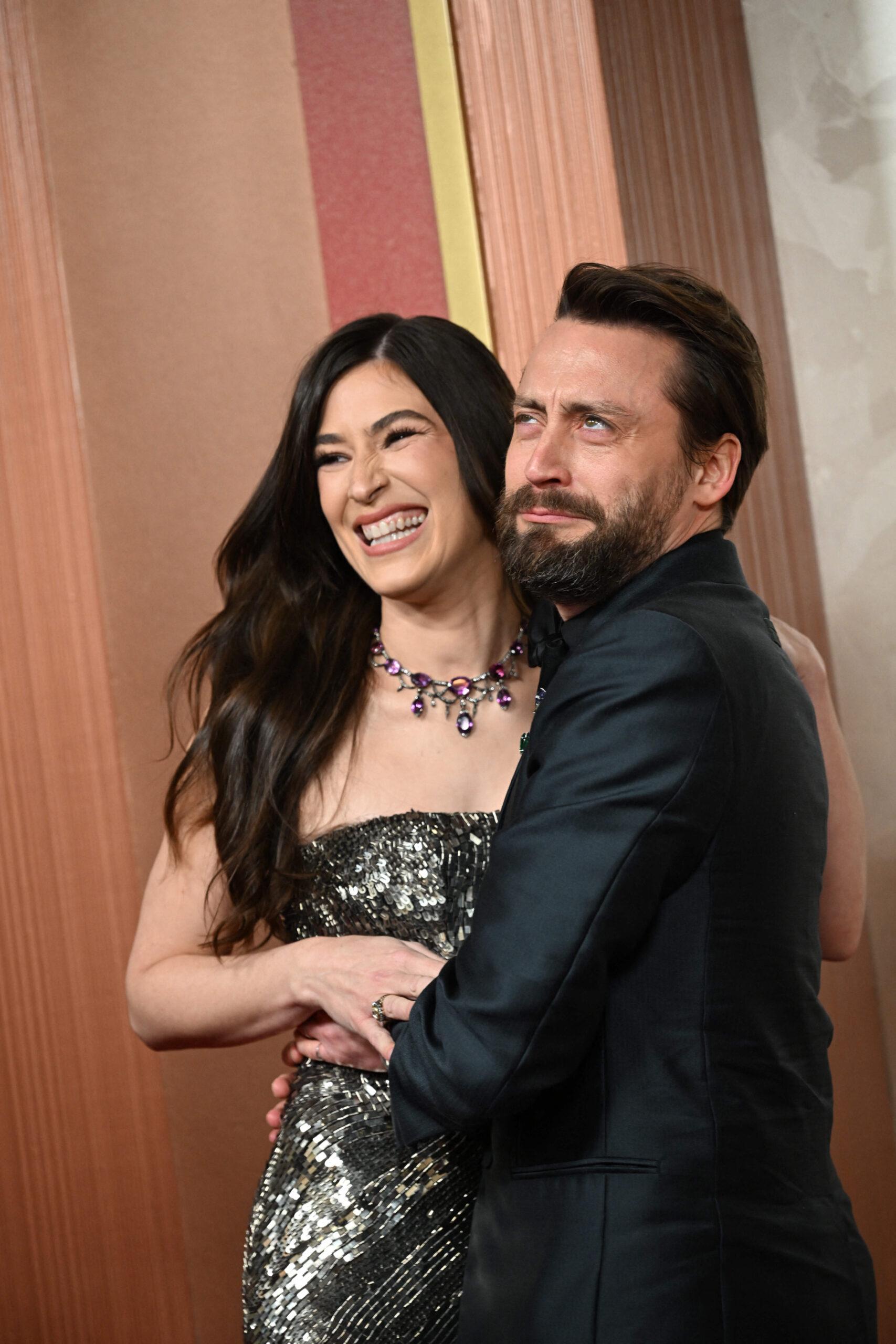 Kieran Culkin and Jazz Charton