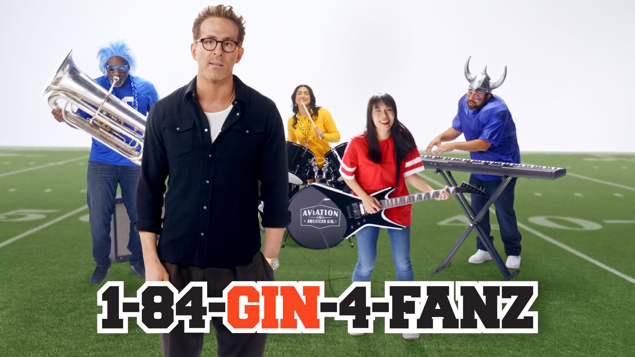 Ryan Reynolds Aviation Gin commercial