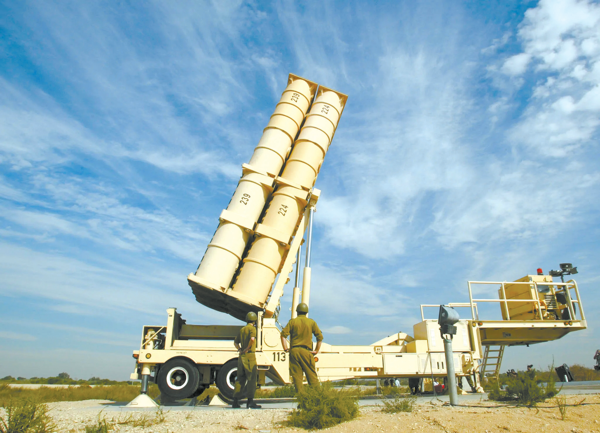 以色列现役&ldquo;箭-3&rdquo;反导系统