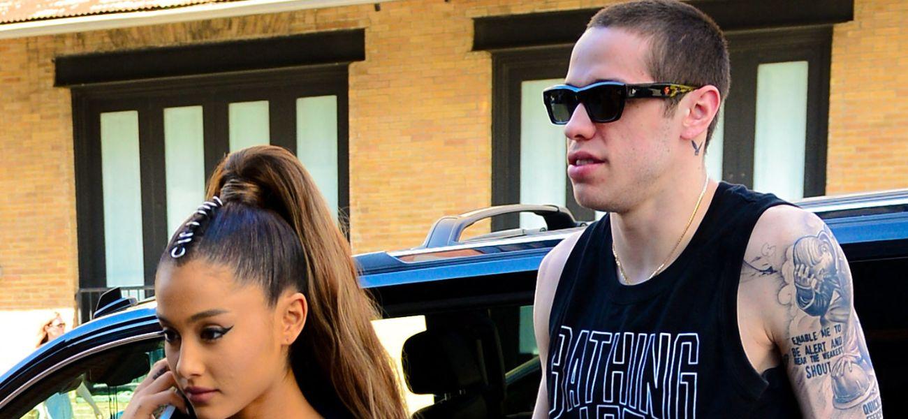 Pete Davidson and Ariana Grande
