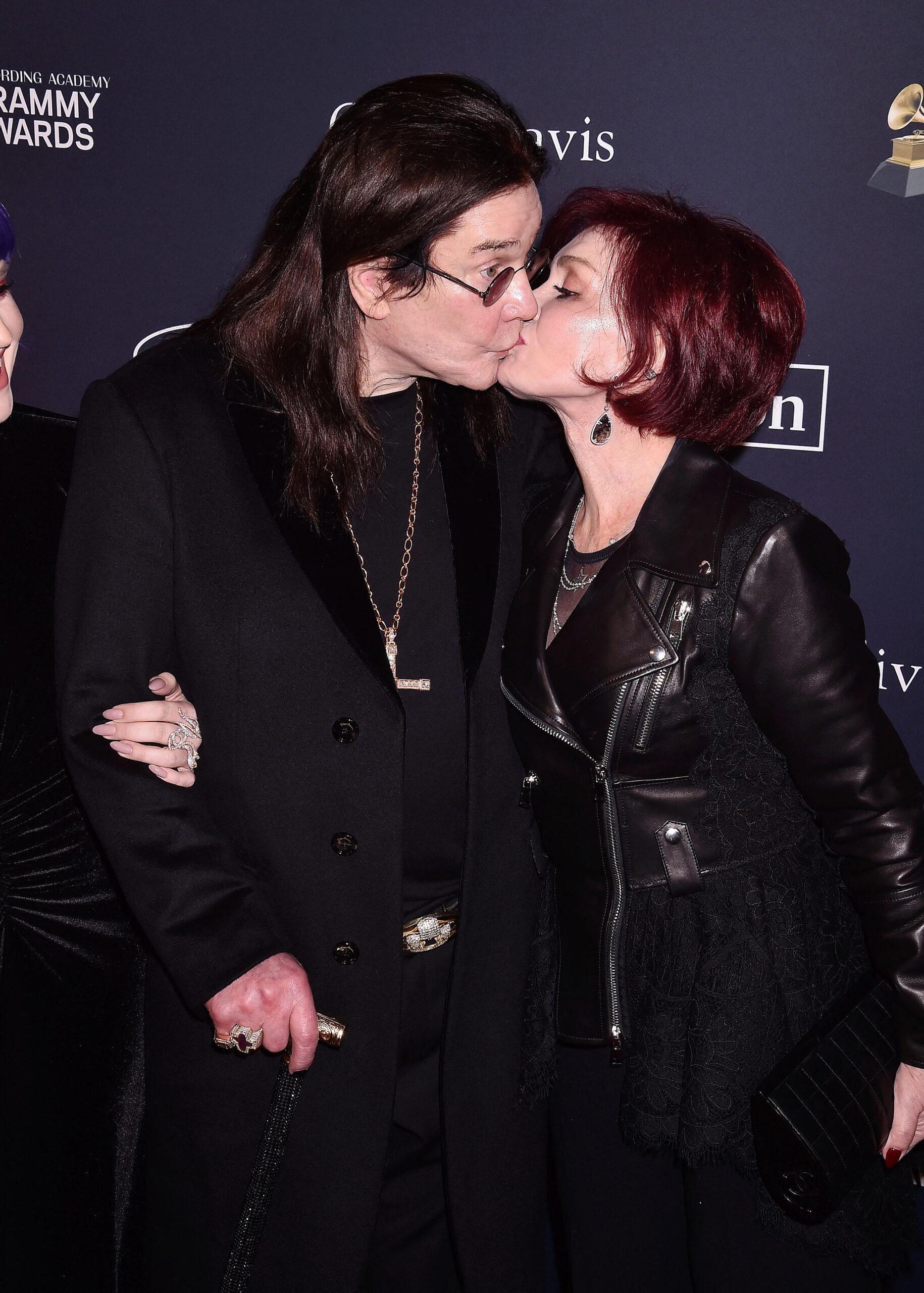 Ozzy Osbourne and Sharon Osbourne