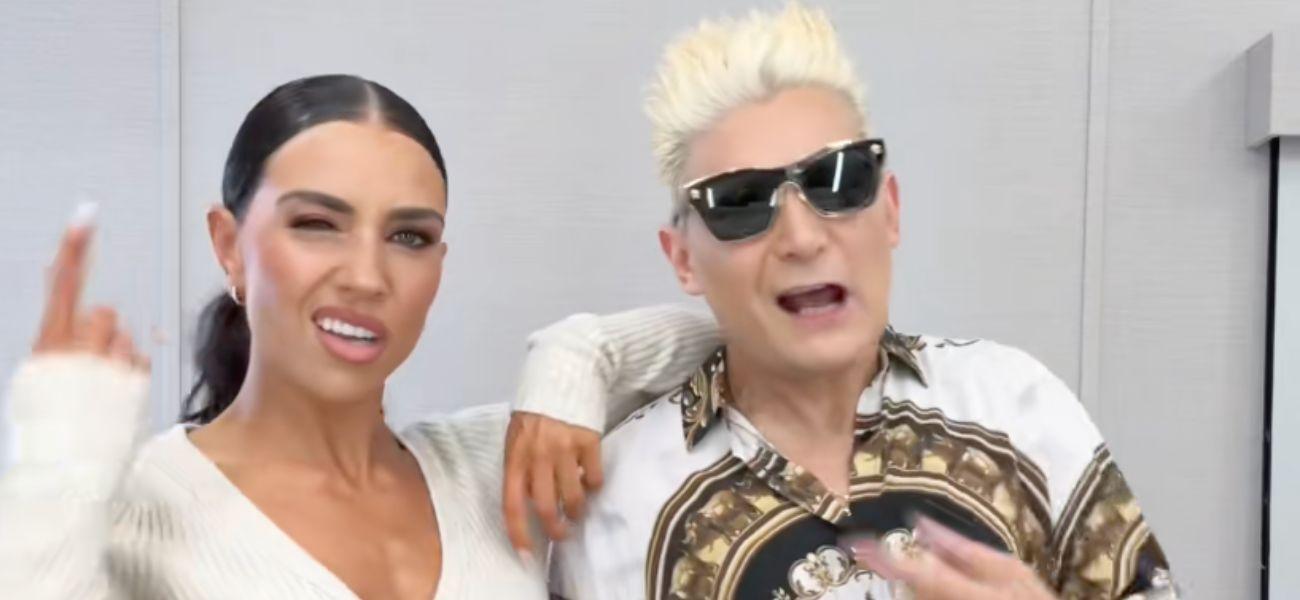 Jenna Johnson and Corey Feldman