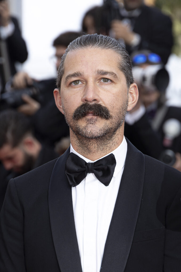 Shia LaBeouf at "The Phoenician Scheme" Red Carpet at the 78th Annual Cannes Film Festival